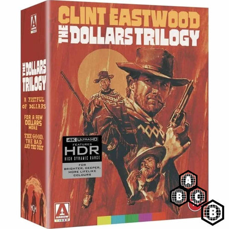 The Dollars Trilogy (4K UHD, Limited Edition, Region Free/B)