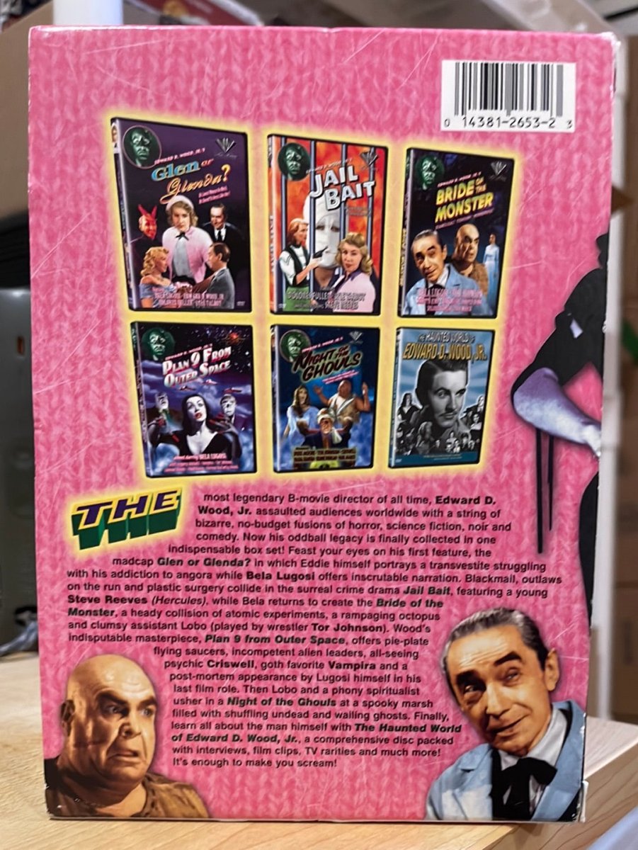The Ed Wood Box DVD USED