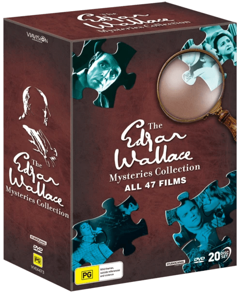 The Edgar Wallace Mysteries Collection: All 47 Films (DVD, Region Free) - New DVD