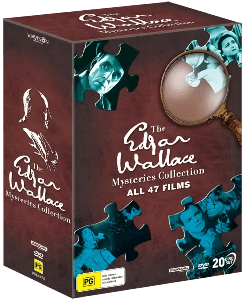 The Edgar Wallace Mysteries Collection: All 47 Films (DVD, Region Free)