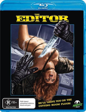 The Editor (Region Free) w/SLIP - New Blu - Ray