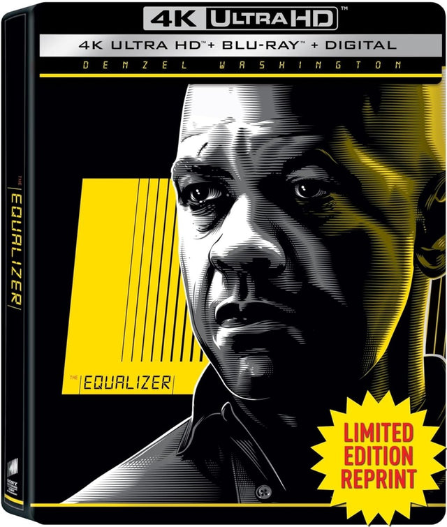 The Equalizer (4K UHD, Limited Edition Steelbook) - New 4K UHD