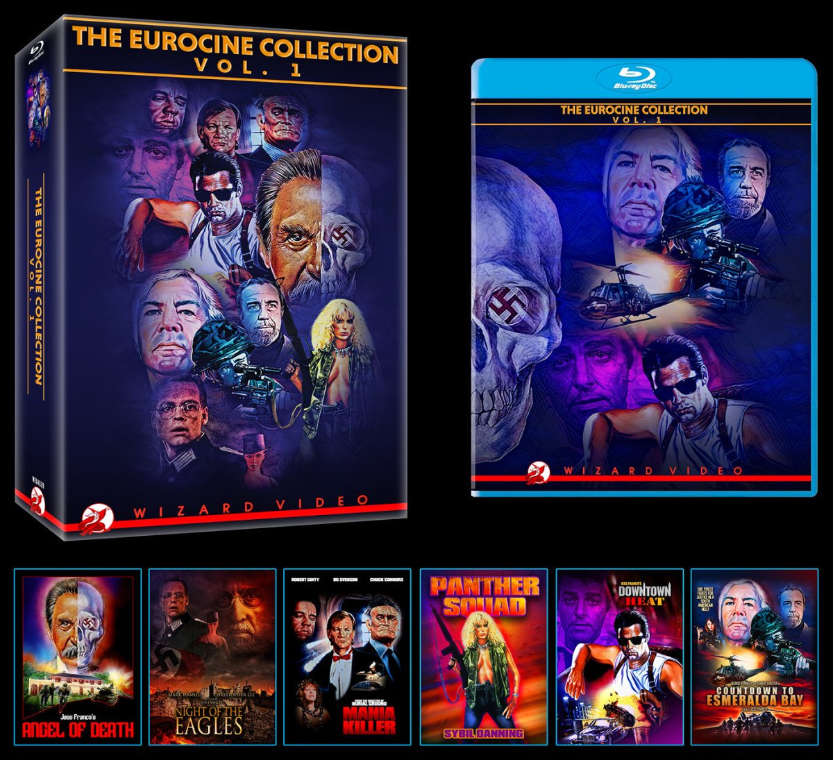The Eurocine Collection Vol. 1 - New Blu - Ray