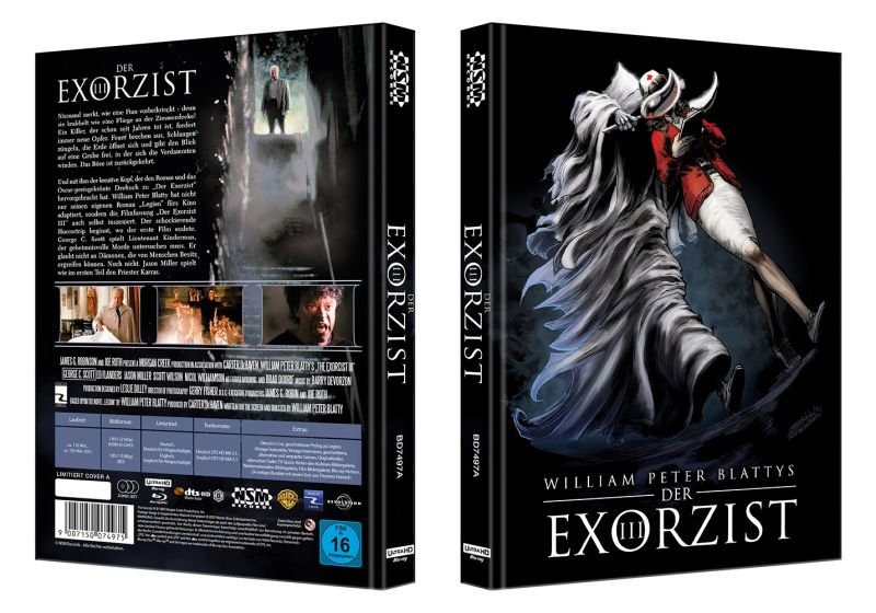 The Exorcist III (4K UHD, Limited Edition Mediabook, Region Free/B)