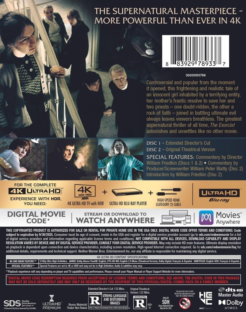 The Exorcist (US 4K UHD)