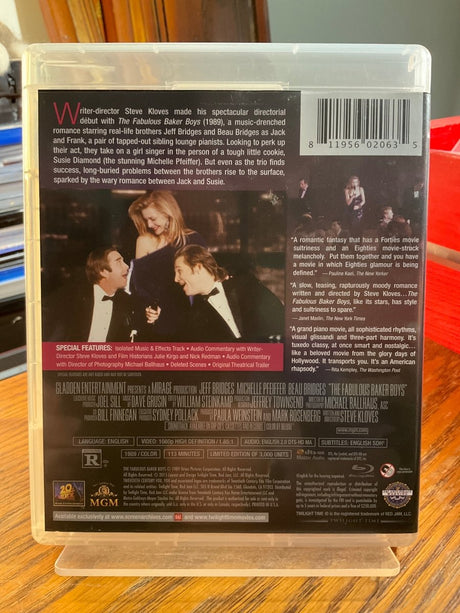 The Fabulous Baker Boys USED - Used Blu - Ray