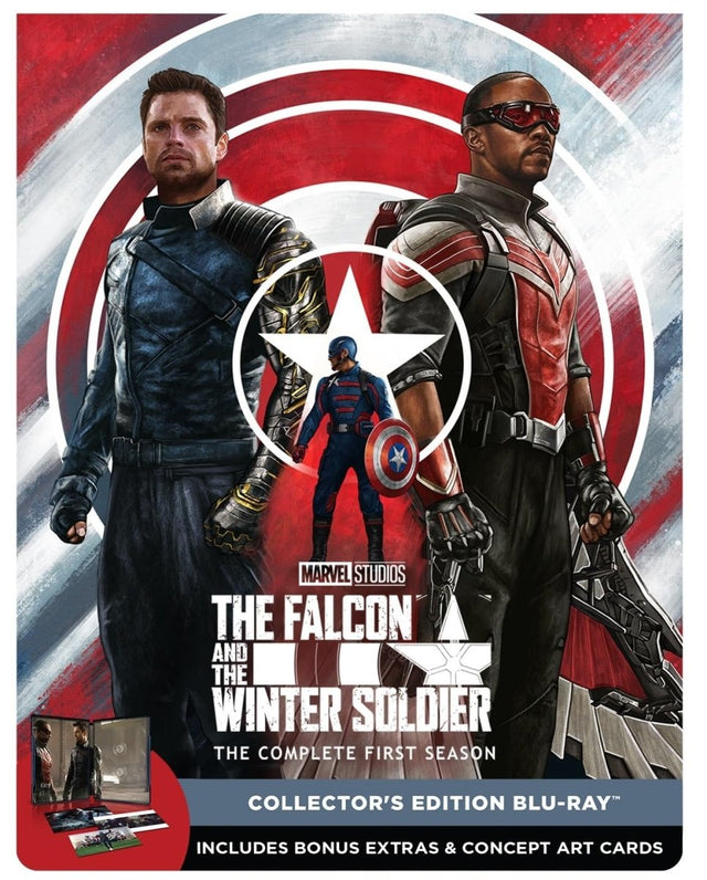 The Falcon and the Winter Soldier: The Complete First Season (Blu - Ray, Collector's Edition Steelbook) - New Blu - Ray