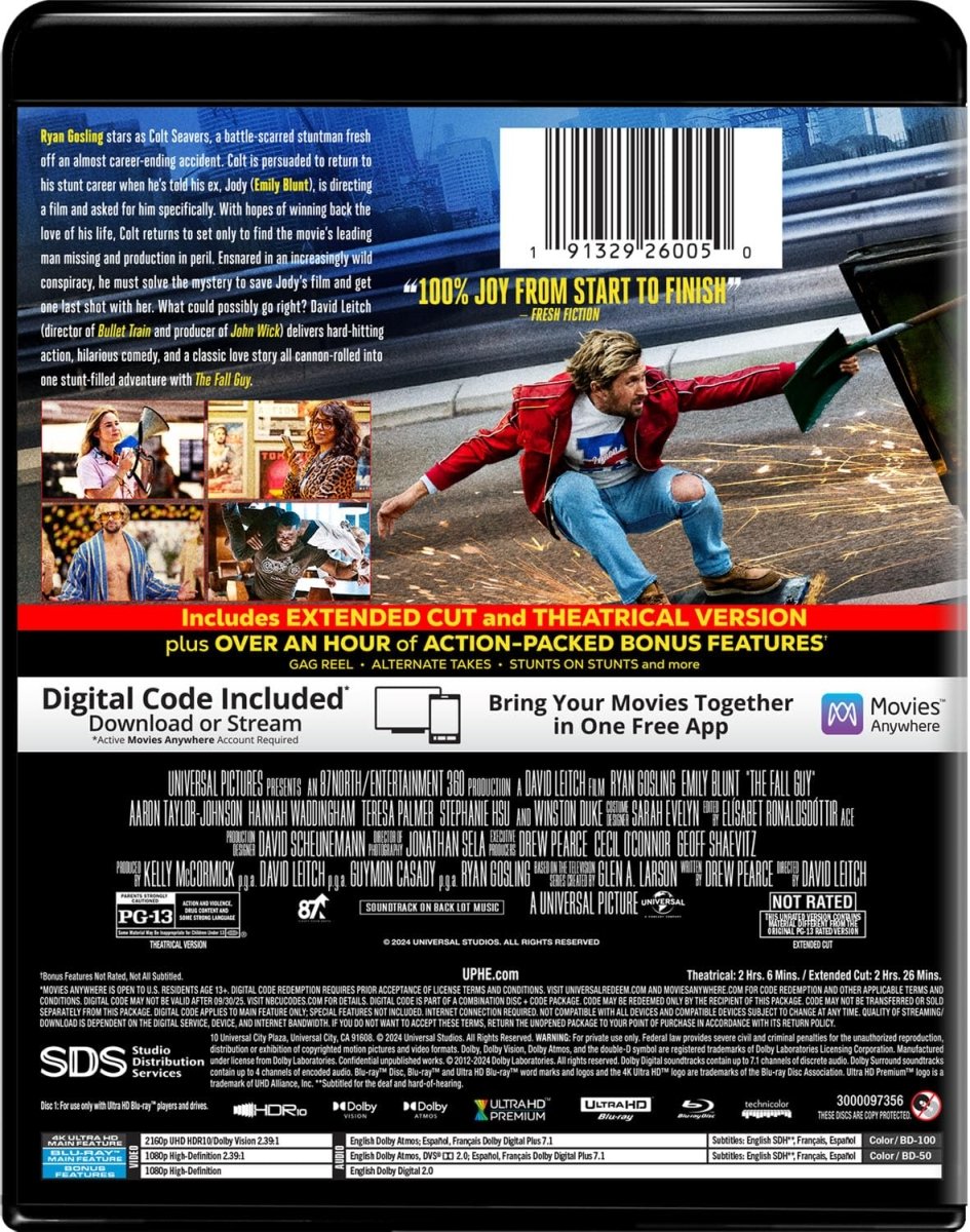 The Fall Guy (4K UHD) - New 4K UHD