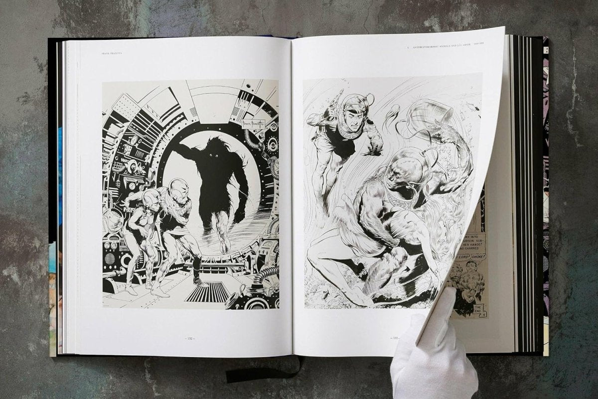 The Fantastic Worlds of Frank Frazetta (Collector's Large Edition) - Books