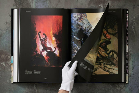 The Fantastic Worlds of Frank Frazetta (Collector's Large Edition) - Books