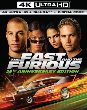 The Fast and the Furious (4K UHD, 25th Anniversary Edition)