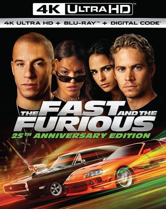 The Fast and the Furious (4K UHD, 25th Anniversary Edition)