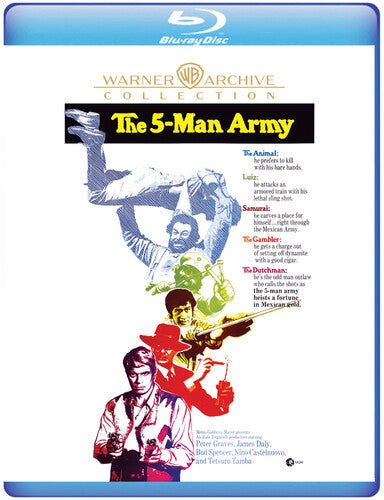 The Five Man Army - New Blu - Ray