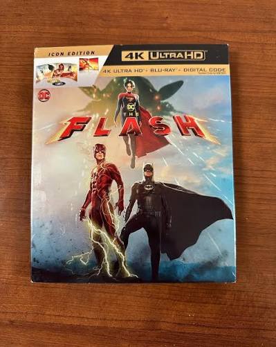 The Flash (Icon Edition) (4k/BluRay combo) w/ slip USED