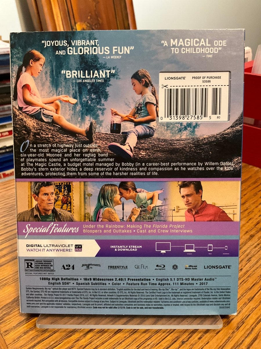 The Florida Project w/SLIP USED