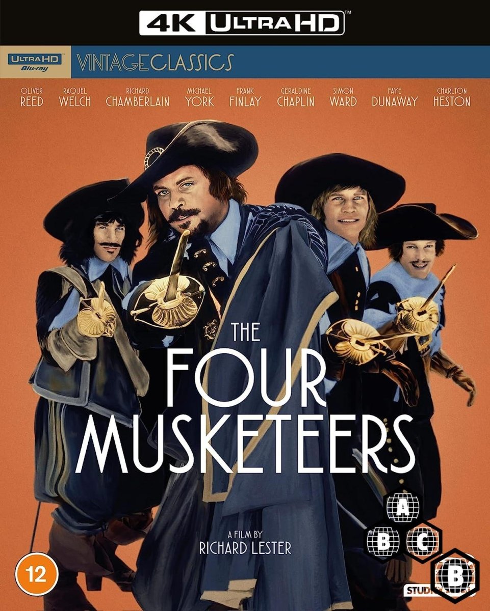 The Four Musketeers (4K UHD, Region Free/B)