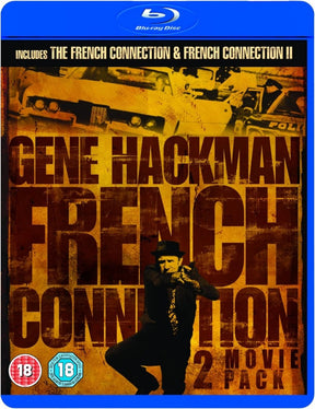 The French Connection / The French Connection II (Region Free) - New Blu - Ray