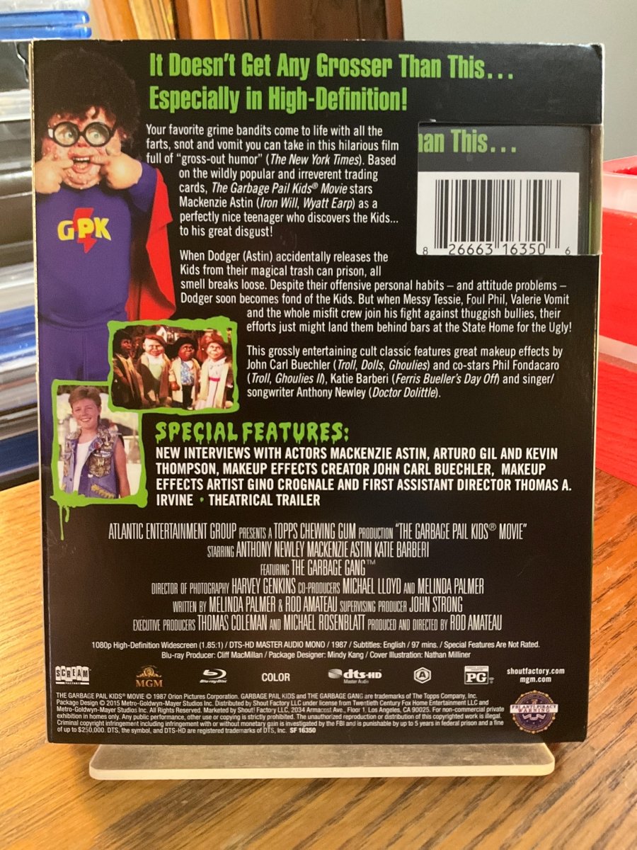 The Garbage Pail Kids Movie (Scream Factory) w/SLIP USED