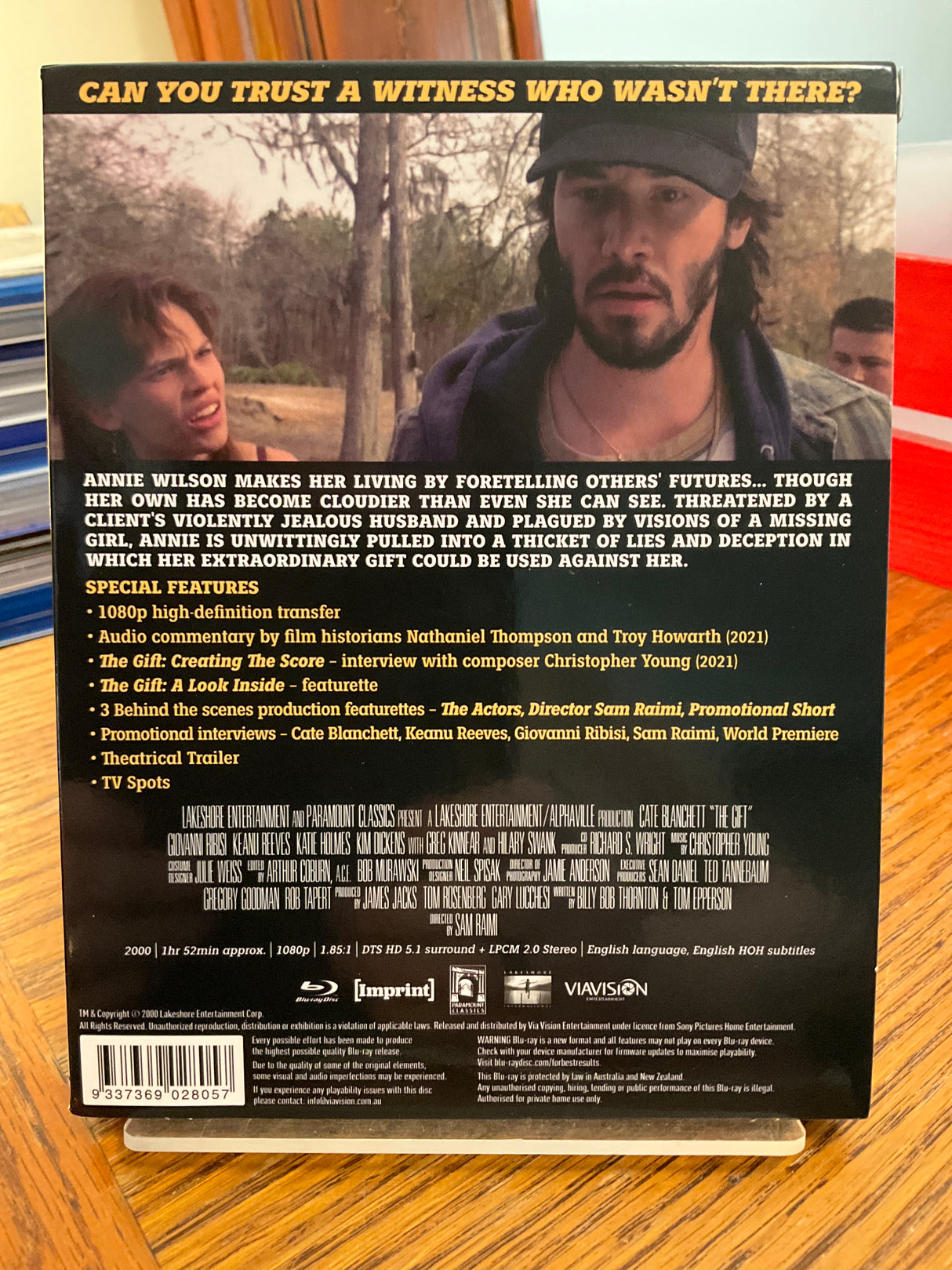 The Gift (LIMITED EDITION, REGION FREE) W/SLIP USED