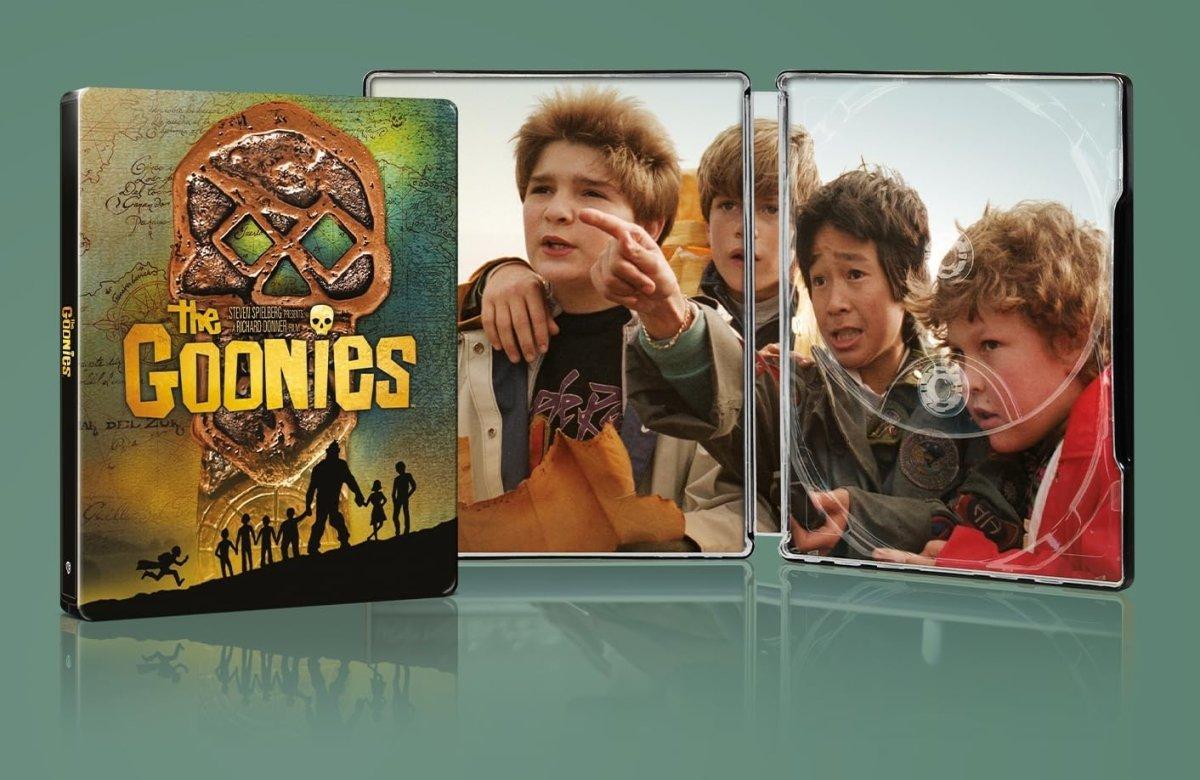 The Goonies (UK 4K UHD, Limited Edition Steelbook, Region Free)
