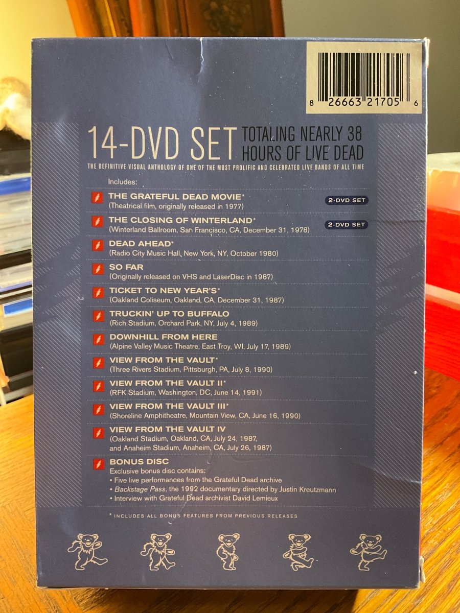 The Grateful Dead - All The Years Combine: The DVD Collection USED