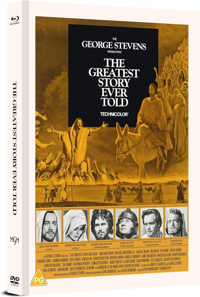 The Greatest Story Ever Told (Limited Collector's Edition Mediabook, Region B) - New Blu - Ray