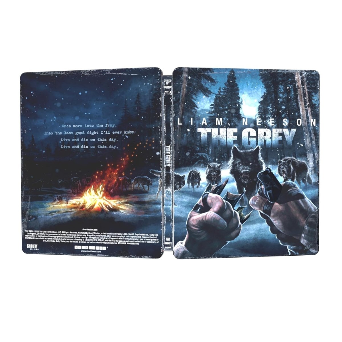 The Grey (4K UHD, Limited Edition Steelbook)