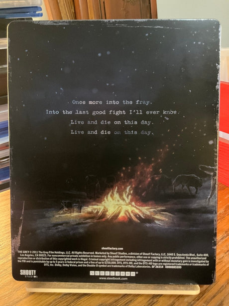 The Grey (4K UHD, Limited Edition Steelbook) USED