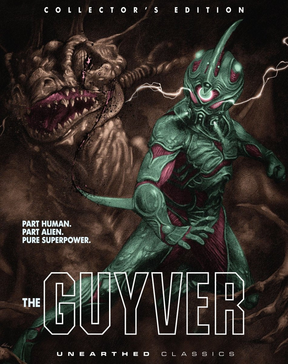 The Guyver (Blu - Ray, Collector's Edition) w/SLIP - New Blu - Ray