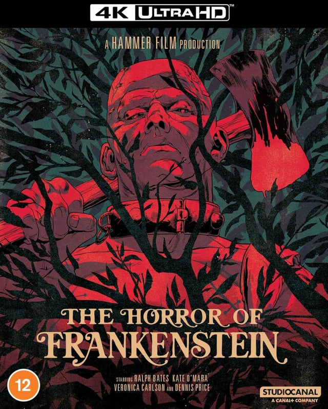 The Horror of Frankenstein (4K UHD, StudioCanal Standard Edition, Region Free) w/SLIP - New 4K UHD