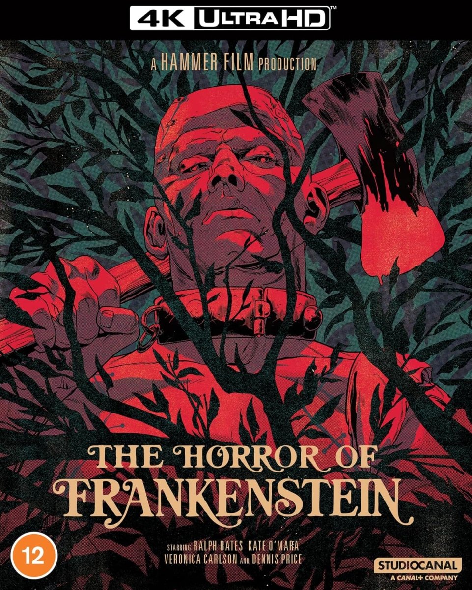 The Horror of Frankenstein (4K UHD, StudioCanal Standard Edition, Region Free) w/SLIP