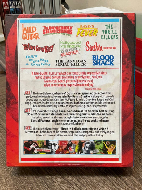 The Incredibly Strange Films Of Ray Dennis Steckler (Limited Edition) USED - Used Blu - Ray
