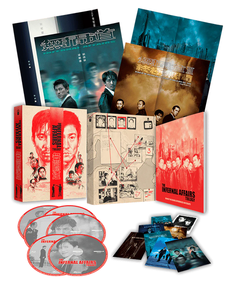 The Infernal Affairs Trilogy (4K UHD/Blu-Ray, Umbrella Collector's Edition, Region Free)