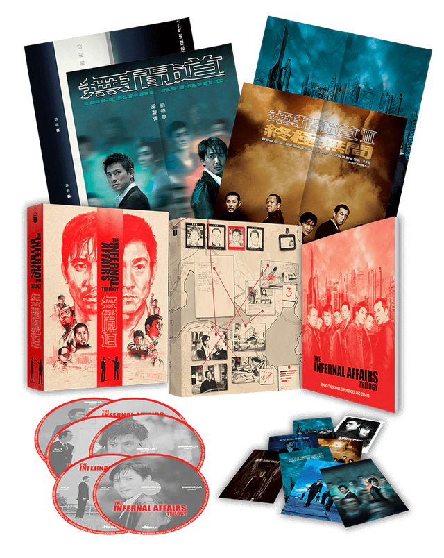 The Infernal Affairs Trilogy (4K UHD/Blu-Ray, Umbrella Collector's Edition, Region Free)
