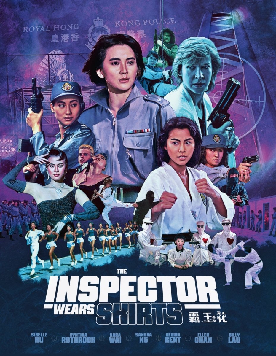The Inspector Wears Skirts (Limited Edition w/SLIP + Booklet + Poster) - New Blu - Ray