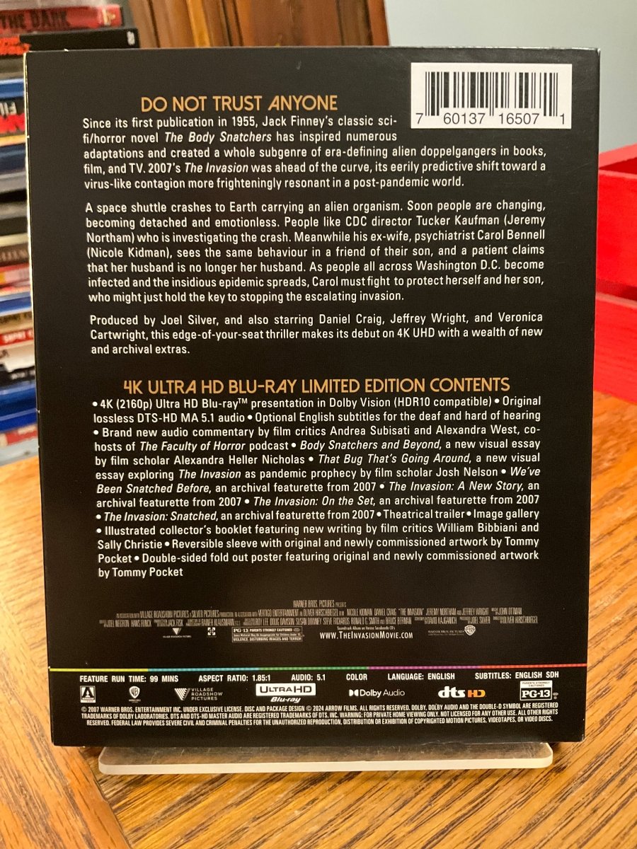 The Invasion (4K UHD, Limited Edition) w/SLIP USED
