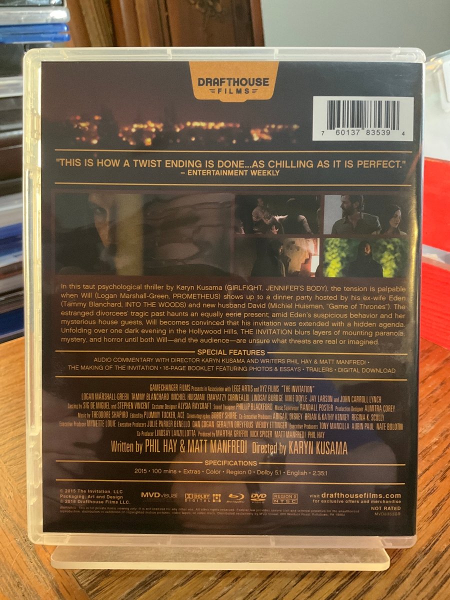 The Invitation w/BOOKLET USED - Used Blu - Ray