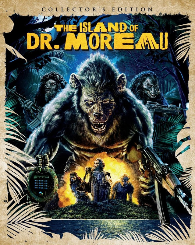 The Island of Dr. Moreau (1996) w/SLIP *See Note* - New Blu - Ray