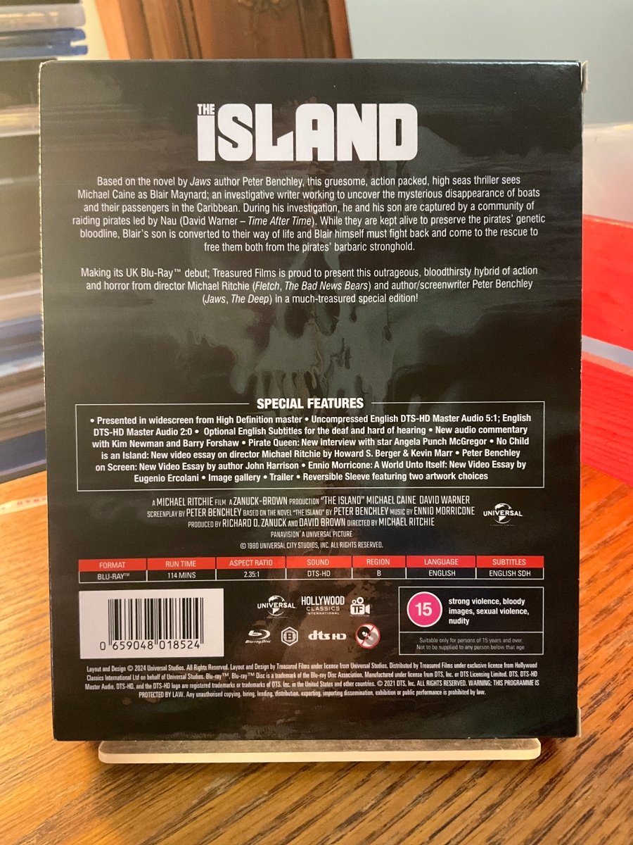 The Island (REGION B) w/SLIPCASE AND BOOKLET USED