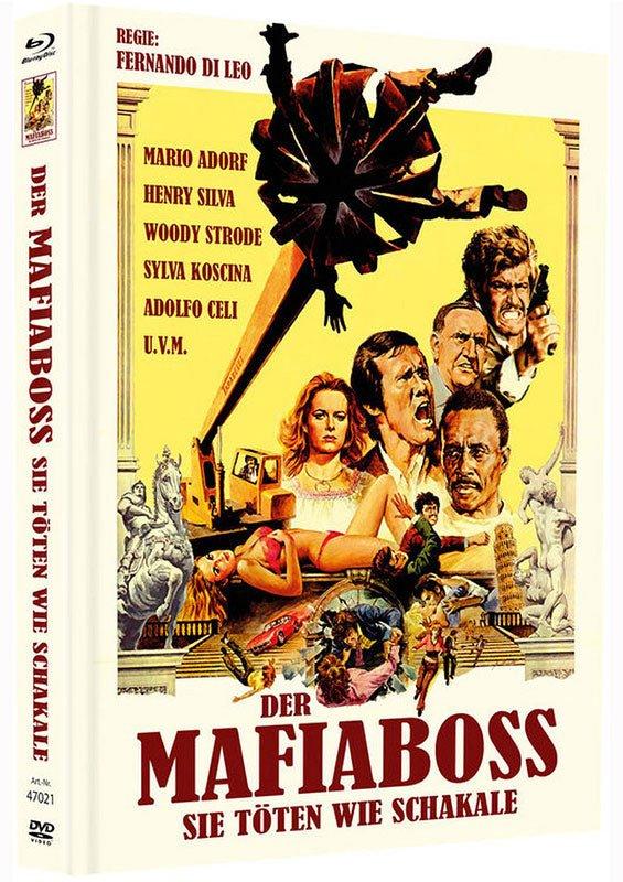 The Italian Connection aka Der Mafiaboss (Limited Edition Mediabook, Region B) Cover B - New Blu - Ray