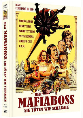 The Italian Connection aka Der Mafiaboss (Limited Edition Mediabook, Region B) Cover B - New Blu - Ray