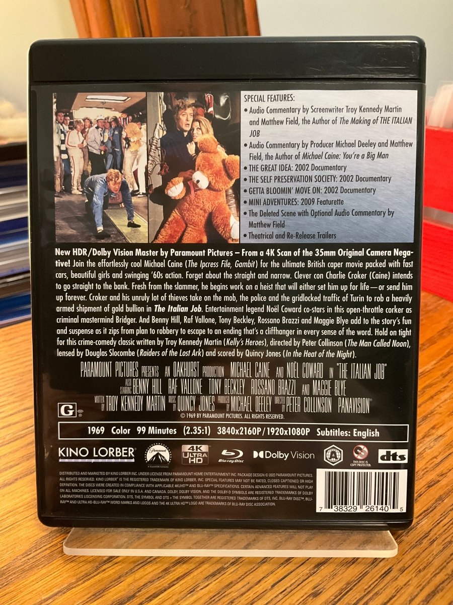 The Italian Job (4K UHD) USED