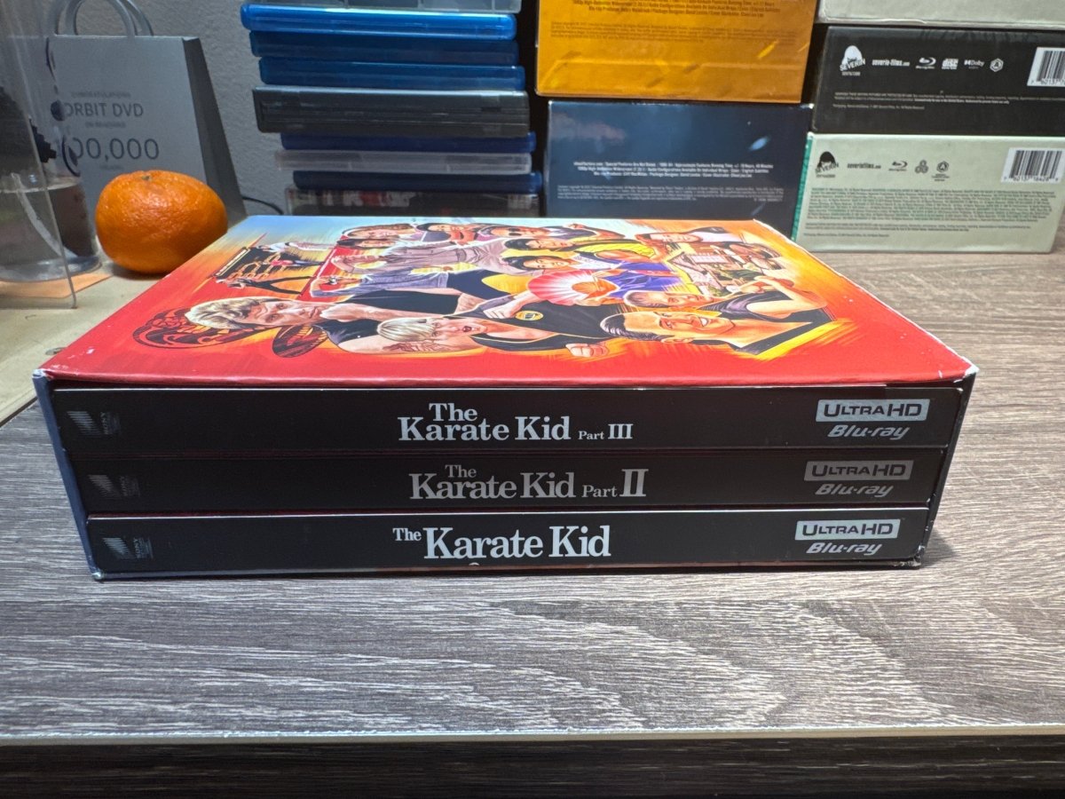 The Karate Kid (3 - Movie Collection, 4K UHD) w/SLIPCASE USED - Used 4K UHD
