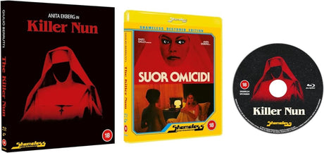 The Killer Nun (Region Free) w/SLIP - New Blu - Ray