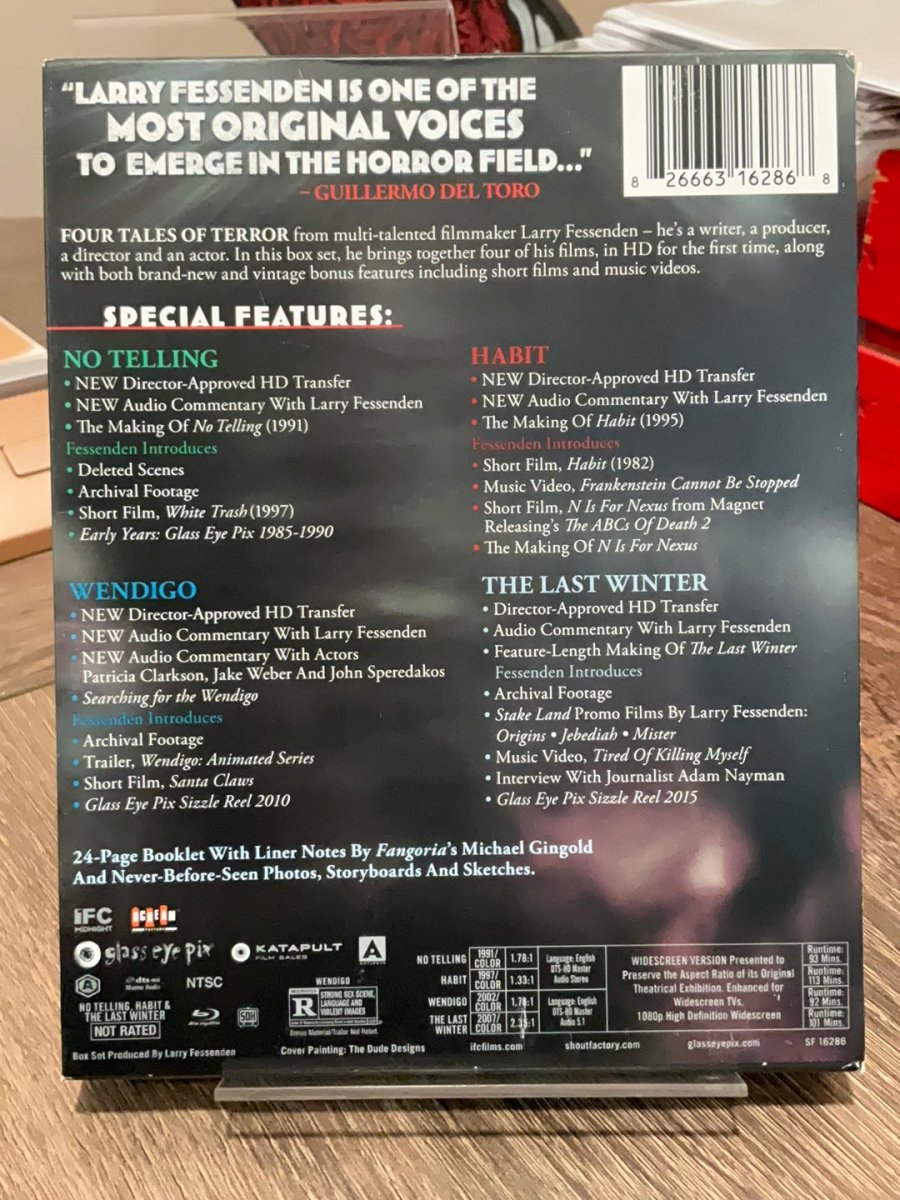 The Larry Fessenden Collection w/SLIPCASE USED - Used Blu - Ray