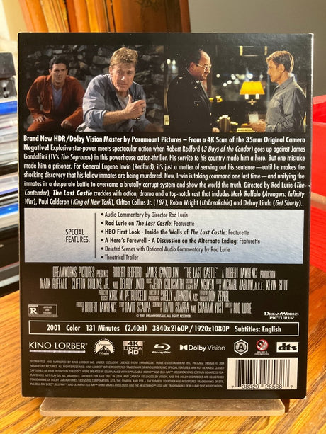 The Last Castle (4K UHD) w/SLIP USED