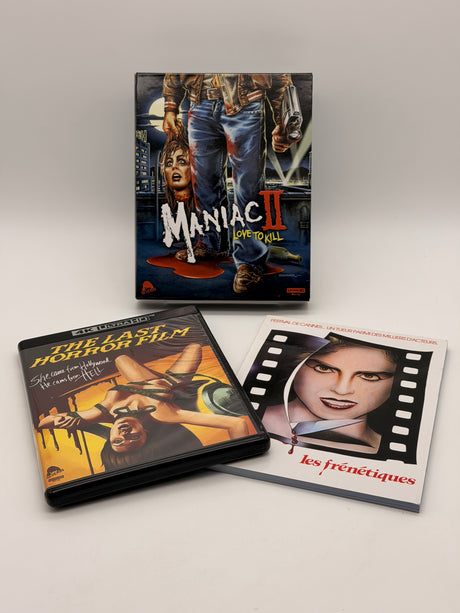 The Last Horror Film (aka Maniac II, Severin, 4K UHD Limited Edition Boxset) USED