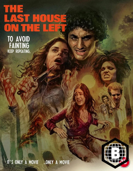 The Last House on the Left (Blu-Ray, 1972, Region B)