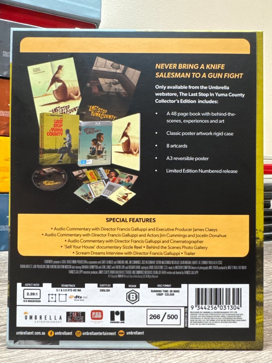 The Last Stop In Yuma County (Blu-ray Collector's Edition, Region Free) USED