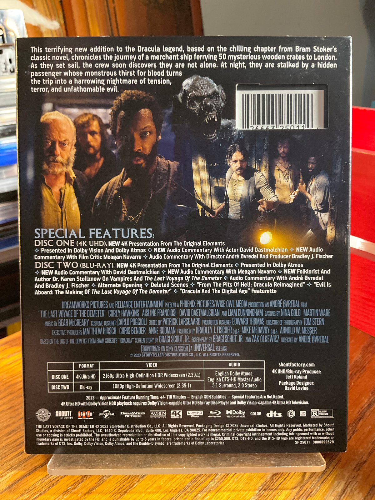 The Last Voyage of the Demeter (4K UHD) w/SLIP USED